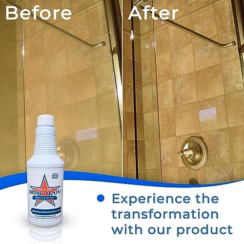 Bring It On Cleaner - Foamy Glass Shower Stain Remover