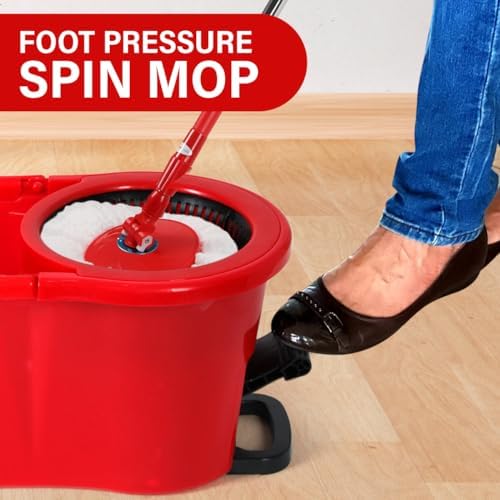 TAKTICK Foot Pressure Spin Mop and Bucket Set 1