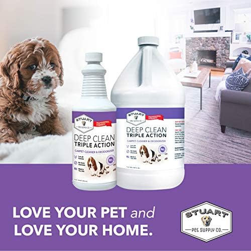 Stuart Pet Supply Co Deep Clean 3X Carpet Cleaner Solution 128 fl oz