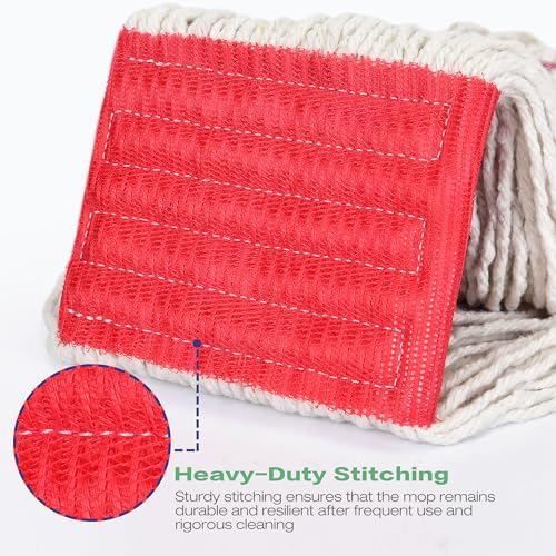 Matthew 4Pcs Heavy Duty Reusable Mop Refills