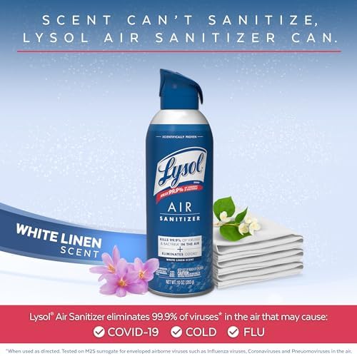 Lysol Bundle 2 Sprays for Disinfection Air Sanitization