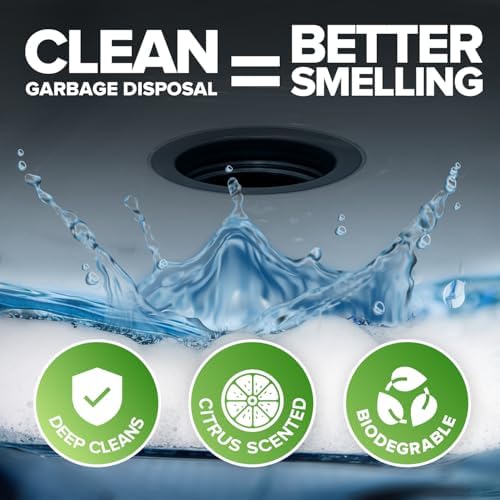 Renuv Garbage Disposal Cleaner Tablets 12XL One Year Supply