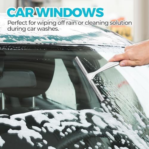 2 Pack Universal Squeegee for Glass and Tile Surfaces