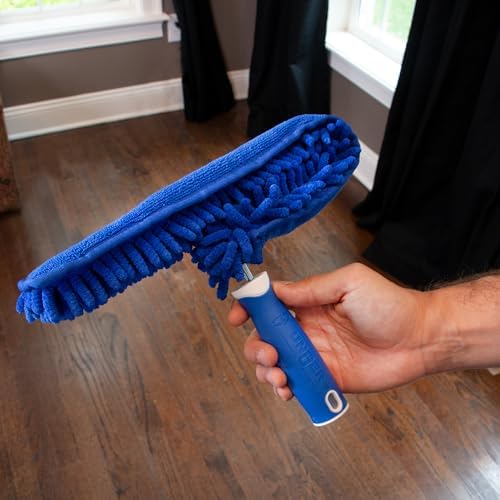 UNGER Ceiling Fan Duster with Microfiber Washable Sleeve