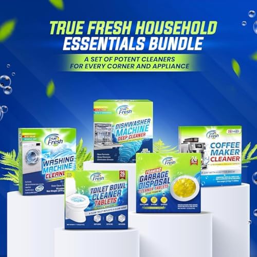 True Fresh Dishwasher Cleaner Tablets 18-Pack