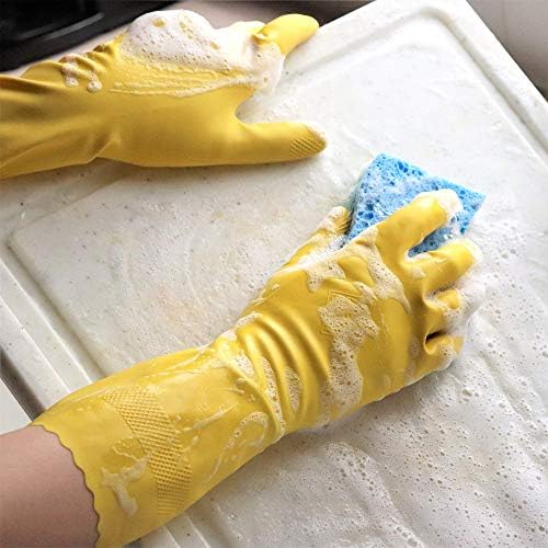 PLAYTEX Handsaver Reusable Rubber Gloves - Medium 3-Pack