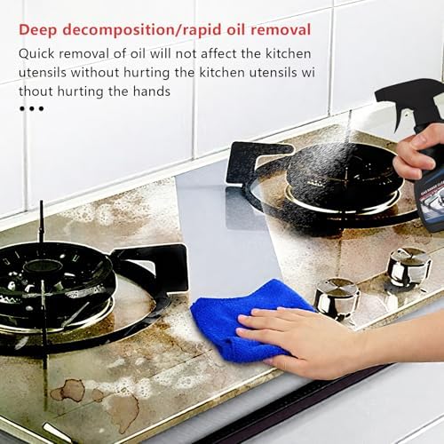 120ML Gas Stove Cleaner Degreaser for Kitchen