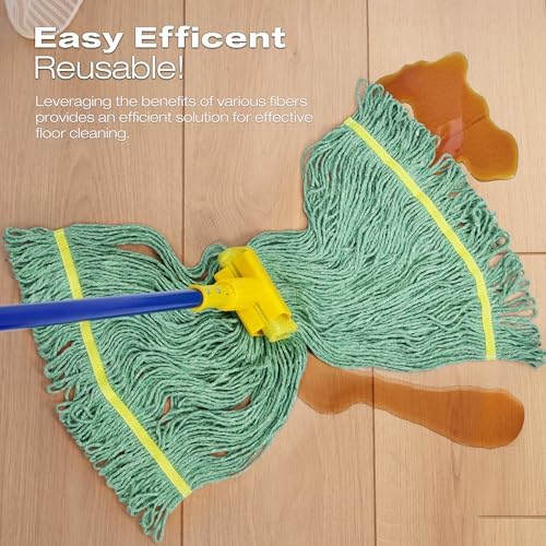 Matthew 4Pcs Heavy Duty Reusable Mop Refills