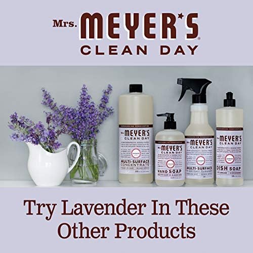 Mrs Meyers Glass Cleaner Lavender Scent 24 Fl Oz