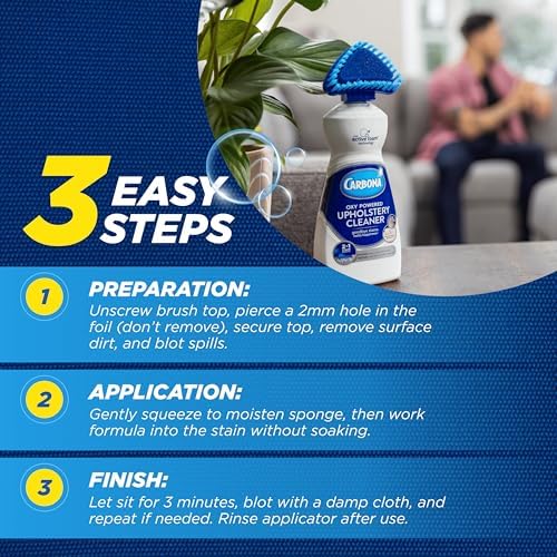 Carbona Upholstery Cleaner with Built-In Brush