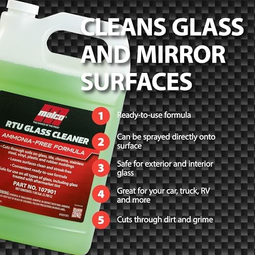 Malco Ready-To-Use Glass Cleaner - 1 Gallon 1