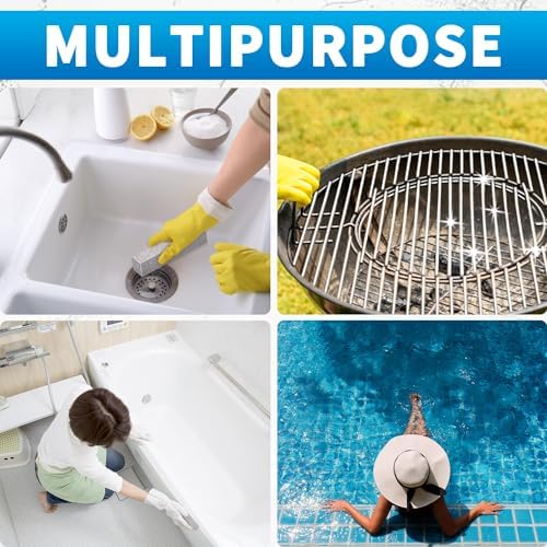 4TH Pumice Stone for Toilet Bowl More - 4 Pack