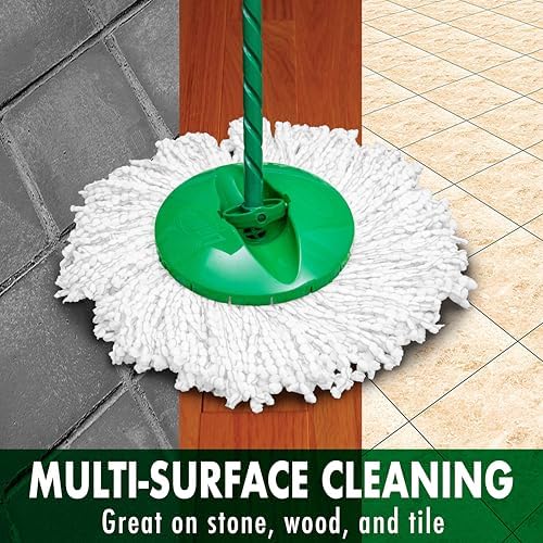 Libman Tornado Spin Mop System with 3 Refill Heads 1