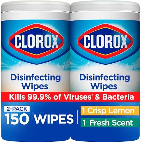 Clorox Disinfecting Wipes Value Pack 75 Count Each Pack of 2