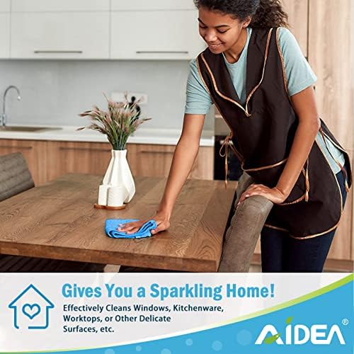 AIDEA Microfiber Cleaning Cloth 100PK Soft and Durable
