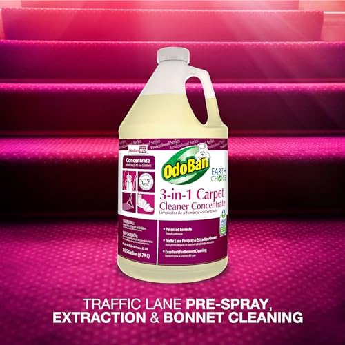 OdoBan 3-in-1 Carpet Cleaner Concentrate Set of 4