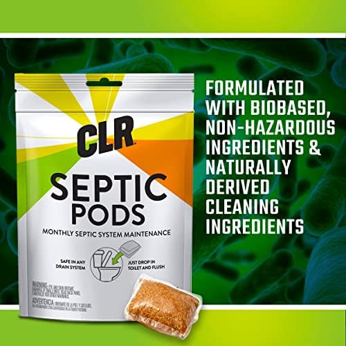 CLR Septic System Treatment Pods 6 Month Supply