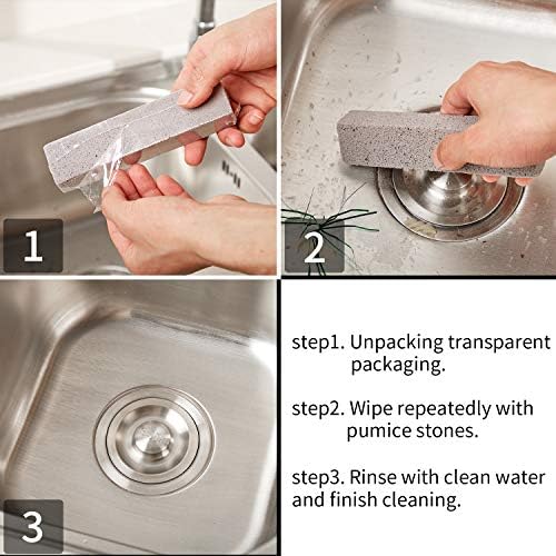 Norme 30 Pack Pumice Stones for Cleaning Toilets and More