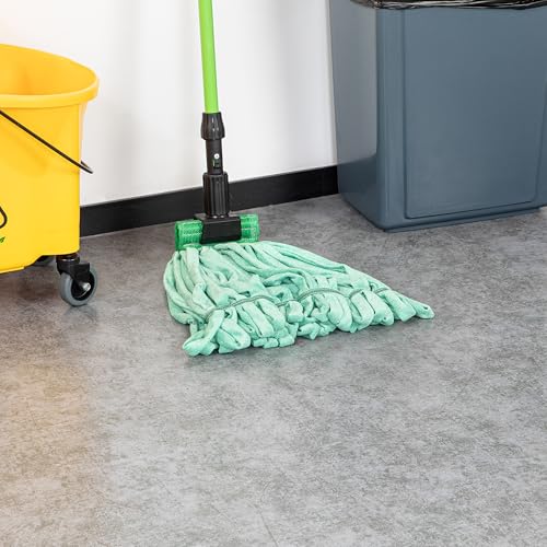 Restaurantware MOP Head - 5 Inch Microfiber 18 Ounce Machine Washable