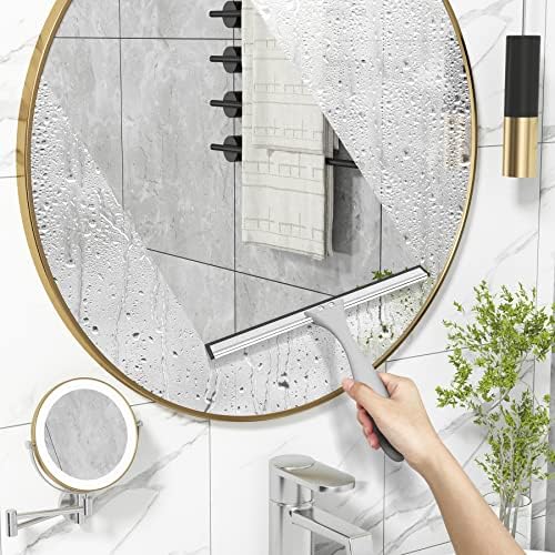AmazerBath Squeegee for Shower Glass Door 10 Inches