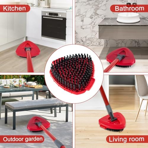 Blaithom Upgraded Spin Mop Brush Head for O Cedar 1-Tank