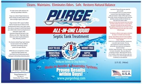 Purge All-in-One Septic Treatment - 32 oz 1