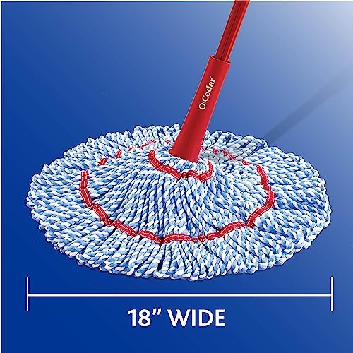 O-Cedar MicroTwist MAX Microfiber Mop with Extra Refill