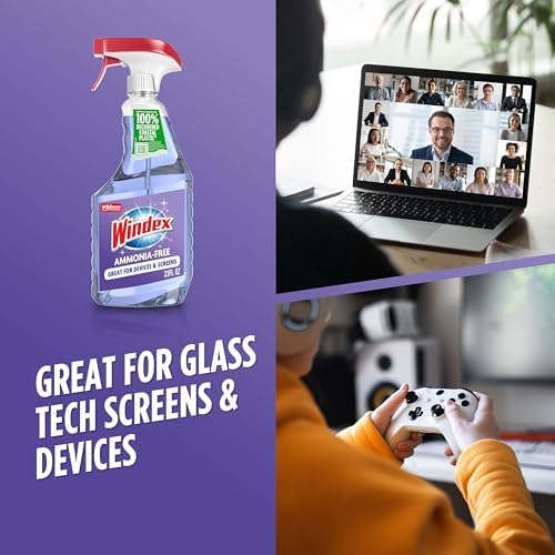 Windex Ammonia Free Crystal Rain Glass Cleaner 23 Fl Oz