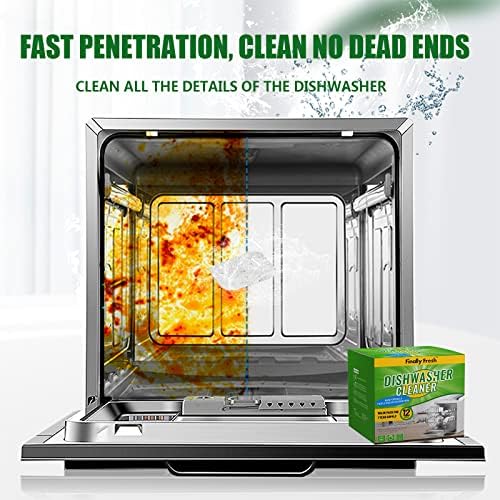 Finally Fresh Dishwasher Cleaner Tablets 12 Count 1