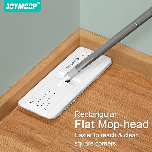 JOYMOOP Self-Squeezing Microfiber Mop and Bucket System