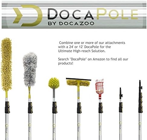 DOCA Telescoping Pole 5-12 Ft - High Reach Duster Kit for Cleaning