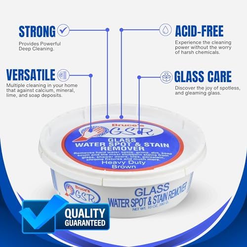 Goodscious Bruces GSR Heavy Duty Glass Cleaner 10 oz
