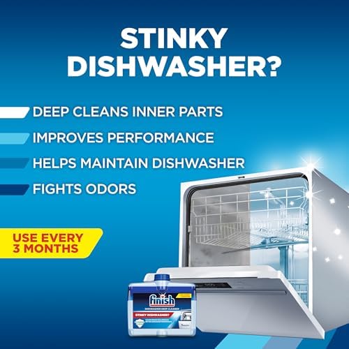 Finish Dishwasher Cleaner Liquid 845oz 1 Bottle