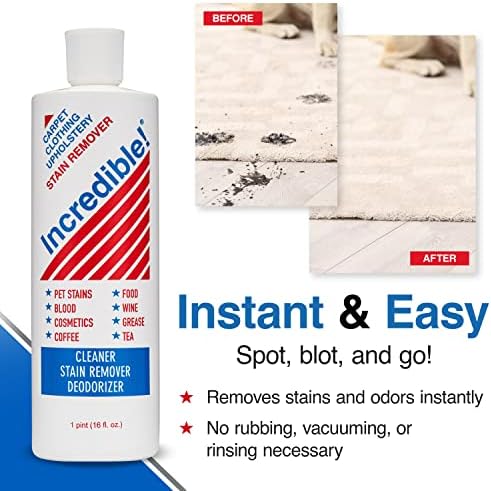 Incredible Stain Remover 16oz 2 Pack - All Stain Odor Solution