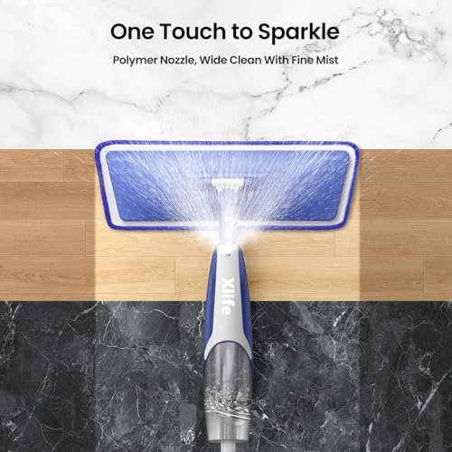 Xlife Spray Mop with 15 oz Refill and 2 Pads
