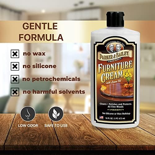 Parker Bailey Furniture Cream - Multi-Surface Wood Polish Cleaner
