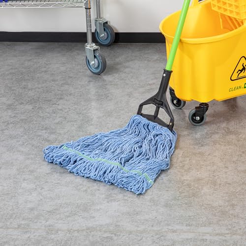 Restaurantware Mop Head Refill - 24 Ounce Cotton Blend Machine Washable