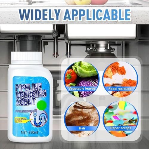 Powerful Pipe Dredging Agent for Kitchen and Bathroom Drains 1