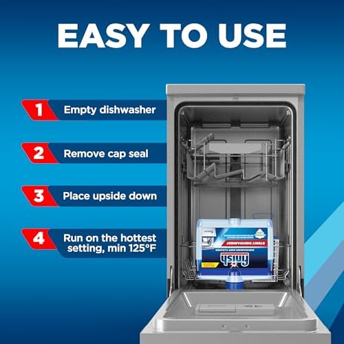 Finish Dishwasher Cleaner Liquid 845oz 1 Bottle