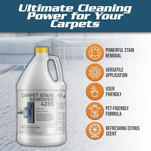 CarpetGeneral Heavy Duty Stain Remover 4285 - 1 Gallon Jug
