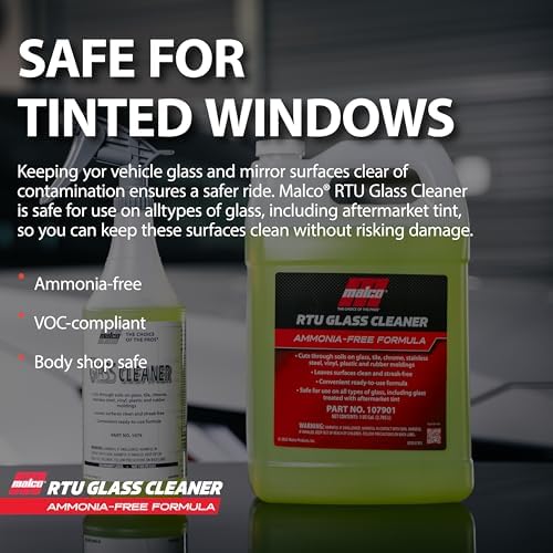 Malco Ready-To-Use Glass Cleaner - 1 Gallon 1