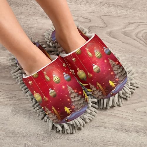 FLildon Microfiber Mopping Slippers for House Floor Cleaning