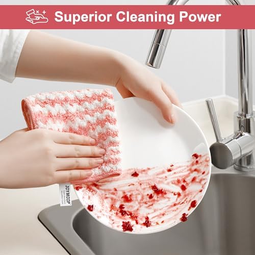 JOYMOOP 18 Pack Microfiber Cleaning Cloths 1