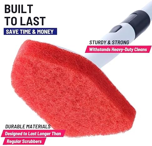 Moku Home Replacement Scrubber Refill 2X Red