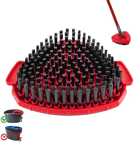 Blaithom Upgraded Spin Mop Brush Head for O Cedar 1-Tank