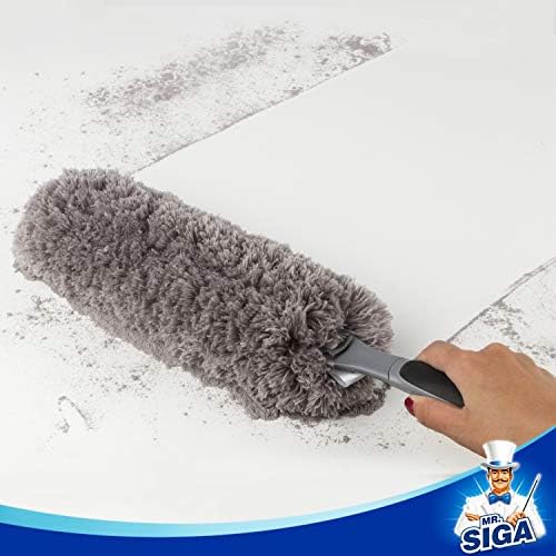 MRSIGA Lint Free Microfiber Duster for Easy Household Cleaning