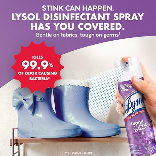 Lysol Disinfectant Spray 19 Oz Pack of 2 Lavender Scent