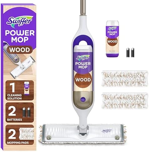 Swiffer Power Mop Wood Floor Cleaning Kit