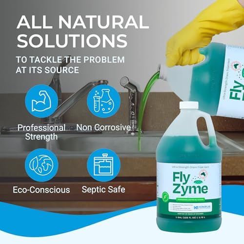 Kinzua Environmental Fly-Zyme 1 Gallon Drain Cleaner