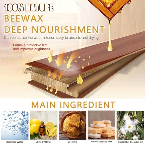 Natural Micro-Molecularized Beeswax Furniture Polish Spray